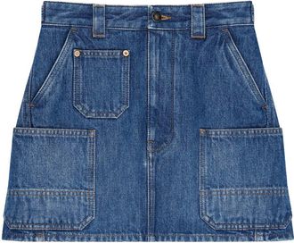 Givenchy Mini Denim Skirt Clothing