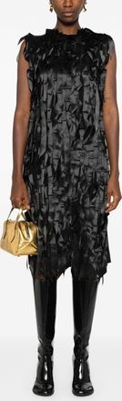 Prada Rok met lintdetails Midi-jurk