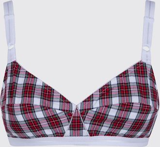 N&deg;21 Reggiseno in cotone tartan