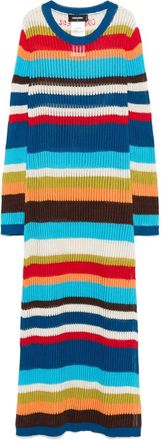 Dsquared2 Abito lungo in maglia - Blu
