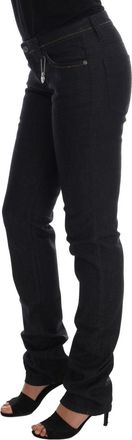 Costume National Womens Blue Cotton Stretch Slim Fit Jeans Clothing
