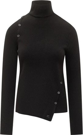 Courr&egrave;ges Donna, Maglie, Nero, M, new