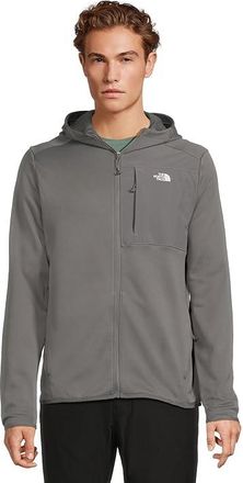 The North Face TNFtm Performance Fleece Full Zip Hoodie Mens Jacket Smoked Pearl : MD, Elastane/Polyester