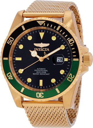 Invicta Pro Diver Automatic Black Dial Sprite Bezel Mens Watch 47967