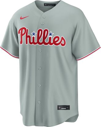 Nike Bryce Harper Philadelphia Phillies Nike Mens MLB Replica Jersey in Grey | RP26PPRDPP9-Q99