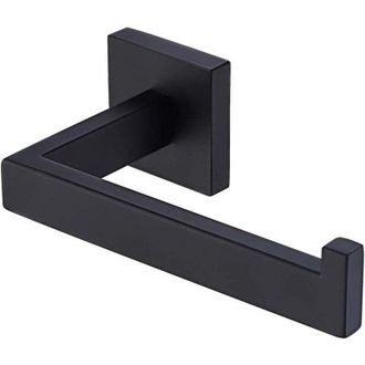 OEM Soporte De Papel Higi&eacute;nico De Pared En Acero Inoxidable Sus304, Color Negro Mate, Para Ba&ntilde;o, Portarrollos De Papel Higi&eacute;nico - Crezuo