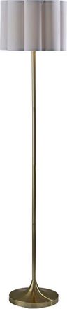 Adesso Elodie Floor Lamp in Antique Brass at Nordstrom