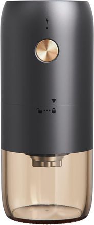 OEM Molinillo De Caf&eacute; Port&aacute;til A Pilas Con Ajustes Regulables, Capacidad De 35 G, Bater&iacute;a Recargable De 1500 Mah, Muelas C&oacute;nicas De Acero Inoxidable Para 