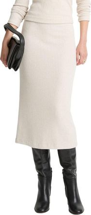 Vince Cozy Back Slit Skirt