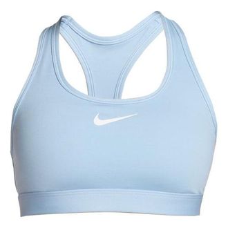 Nike (WMNS) Nike Swoosh Medium Support Padded Sports Bra Asia Sizing Blue DX6822-440