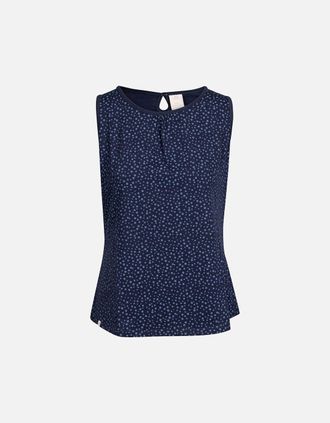 Trespass Womens Trespass Womens/Ladies Kelly Spotted Vest Top - Navy - Size: 10/8