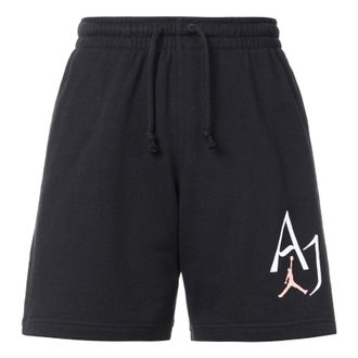 Nike Jordan Air Jordan Sport DNA Splash Ink Printing Casual Sports Shorts Black DM1873-010