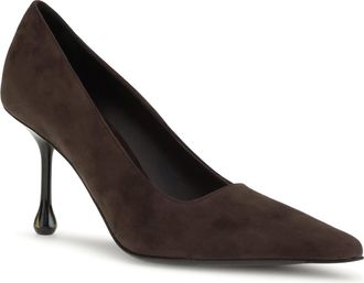 Jimmy Choo London Womens Ixia Pumps Chocolate Upper: Leather; Sole: Leather High Heel Shoes