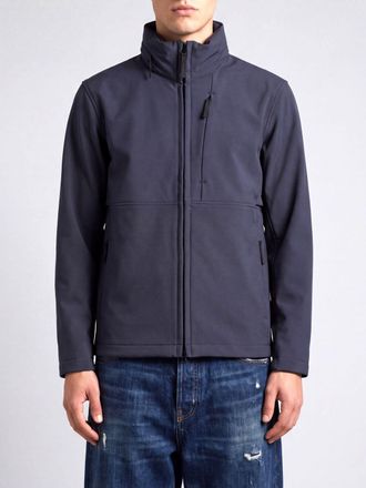 Stone Island High-Neck Short Polyester Windbreaker Jacket