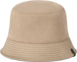 Brunello Cucinelli Beige Solid Bucket Hat