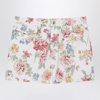 Chlo&eacute; Cotton floral print shorts