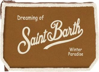 MC2 Saint Barth Aline Shearling - Bags - unisex - Marr&oacute;n - ONE SIZE