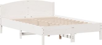 vidaXL Vidaxl - Estructura De Cama Sin Colch&oacute;n Madera Maciza De Pino 160x200 Cm