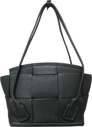 Bottega Veneta Dark Khaki Shoulder Bag Tote Bag (Pre-Owned)