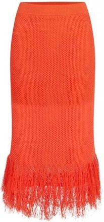 Karl Lagerfeld Rokken - Dames - Midirokken - Rood - M - Rokken