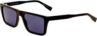 Lacoste Mens 56 mm Brown Sunglasses