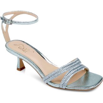 Badgley Mischka Hayzel Ankle Strap Sandal in Pwdr Blu at Nordstrom Rack, Size 7.5