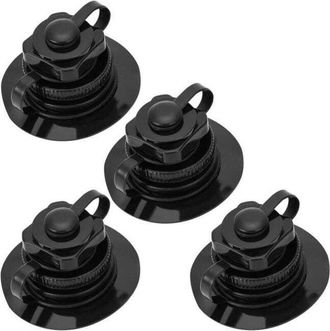 OEM V&aacute;lvula Boston De 4 Piezas, V&aacute;lvula Universal Unidireccional Para Botes Inflables, Balsas, Piscinas Y Colchones De Aire