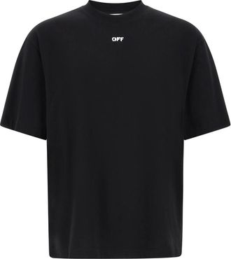 Off-white Paint Arrow T-Shirt - Heren - T-shirts - Zwart - S - Katoen - Tops