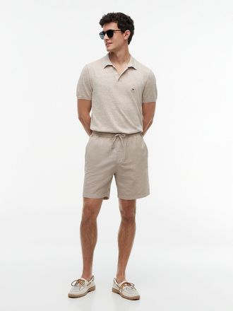 Tommy Hilfiger Mens Regular Fit 7 Cotton-Linen Blend Short - Casablanca - XXL
