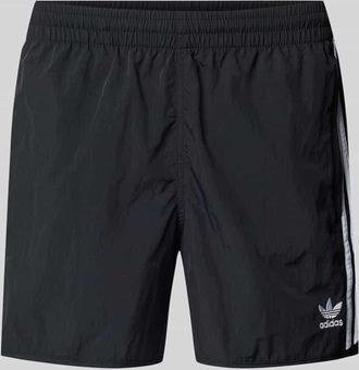 adidas Originals Shorts mit Logo-Stitching Modell SPRINTER in Black, Gr&ouml;&szlig;e XS
