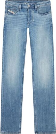 Diesel Moderne Regular Fit Low Waist Jeans - Heren - Regular Fit Jeans - Blauw - W29 - Katoen - Jeans