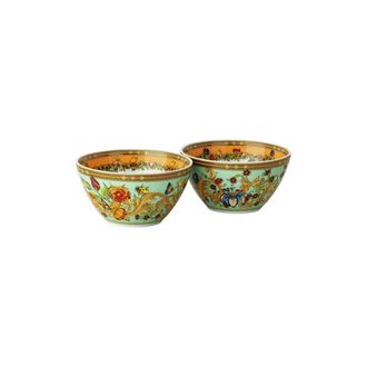 Versace Juego de 2 cuencos de 12 cm