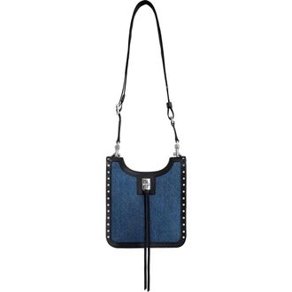 Rebecca Minkoff Mini Darren Feed Bag in Denim at Nordstrom