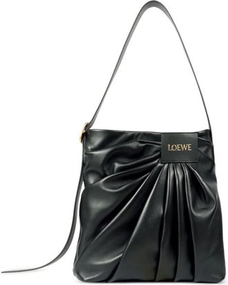 Loewe Borsa tote drappeggiata - Nero