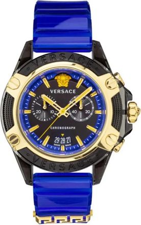 Versace Chrono Active 44Mm - Heren - Horloges - Veelkleurig - ONE Size - Accessoires