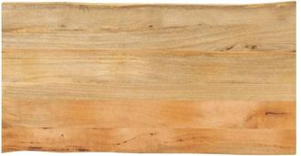 vidaXL Mesa De Centro De Madera Maciza De Acacia 100x60x45 Cm