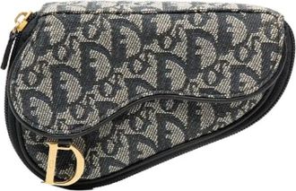 Dior Pre-owned Mini Bags, female, Multicolor, Size: ONE SIZE Pre-owned Saddle Pouch