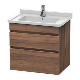 Duravit Duravit Durastyle Mueble De Ba&ntilde;o De Pared 6487, 2 Cajones, 650mm, Para Starck 3, Color (frente/cuerpo): Nogal Natural Decorado - Ds648707979