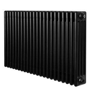 MonsterShop Traditional 4 Column Radiator - 600 x 1010mm - Black