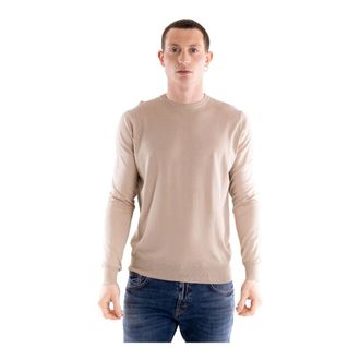 People of Shibuya Laos Crew Neck Knit - - Knitwear - Uomo - Beige - L