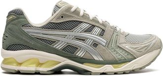 Asics Gel Kayano 14 Olive Grey Pure Silver sneakers - unisex - Rubber/Fabric/Fabric - 4.5