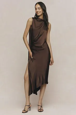 Bardot Valentine High-Low Midi Dress
