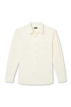 Tom Ford Garment-Dyed Denim Shirt