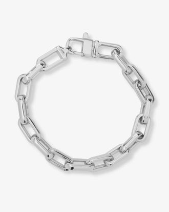Melinda Maria Womens Lil Frankie Chain Bracelet In Silver