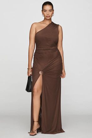 AFRM Swezey One-Shoulder Maxi Dress