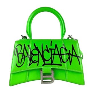 Balenciaga Pre-owned Handbags, female, Green, Size: ONE SIZE Pre-owned Vintage Shoulder Bag