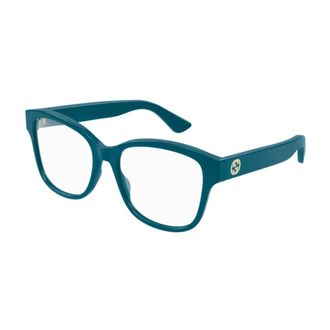 Gucci Stijlvolle zwarte zonnebril voor heren - unisex - Brillen - Blauw - 55 MM - Accessoires
