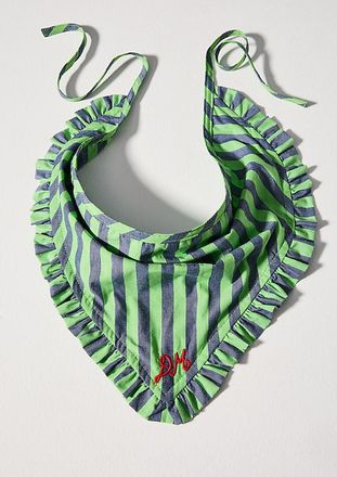 Damson Madder Cotton Patterned Hair Scarf