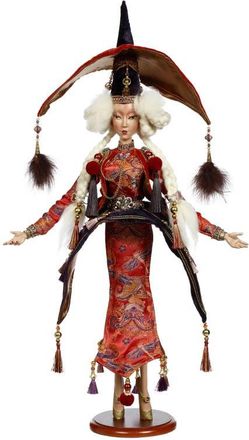 Mark Roberts Indochine Elegant Lady in Red at Nordstrom