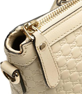 Gucci Hobo Bags - 2000-2015 Small Microguccissima Joy Satchel - Gr. unisize - in Weiß - für Damen